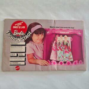 Vintage 1970 Mattel Barbie Fashion Stage